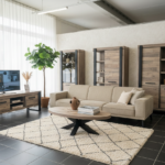 Industriële TV-meubel Set (Kast + TV-meubel)