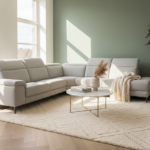 Lichtgrijze Hoekbank KND-21