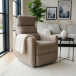 Taupe Relaxfauteuil - Met sta-op functie