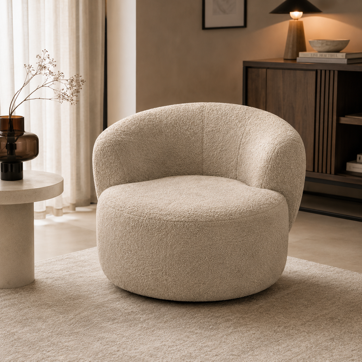 ChatGPT Image May 23, 2026, 09_01_55 AM Minimalistische Draaifauteuil Anes - Image 1