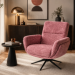 Luxe Draaifauteuil Rosé